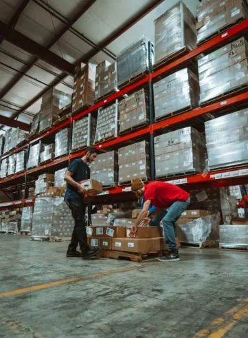 midwest fulfillment center employees at work